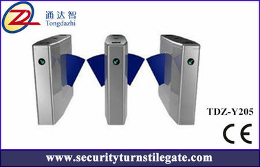Security flap barrier gate optical turnstile access control  with IC / EM cards